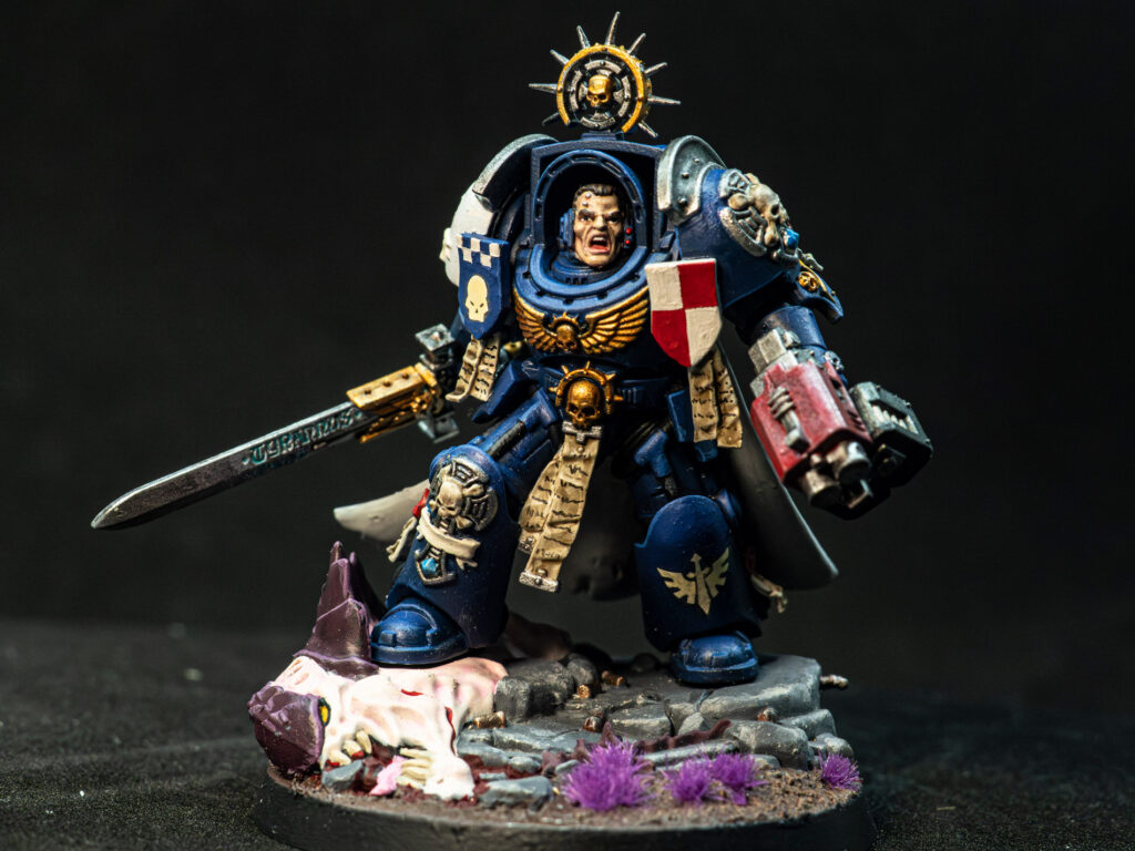 Capitaine en armure terminator