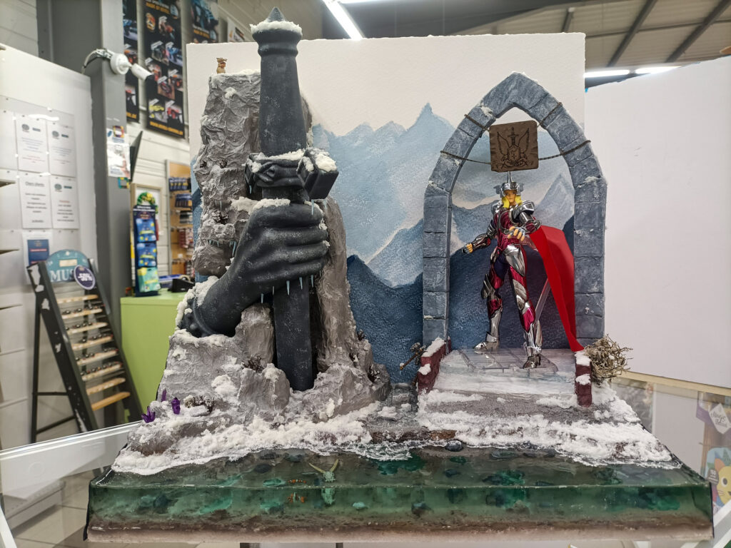 diorama Odin avec ça figurine